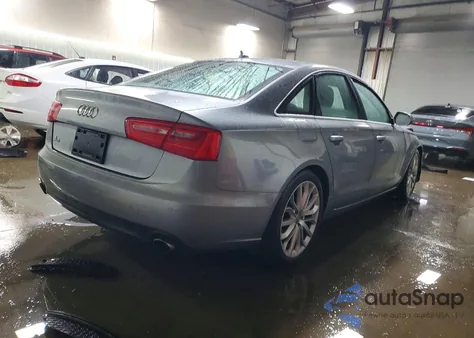 2013 Audi A6 Premium Plus from USA, damaged, VIN WAUDFAFC3DN032406